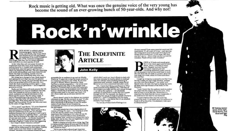 How the original article appeared in print on October 16th, 1999