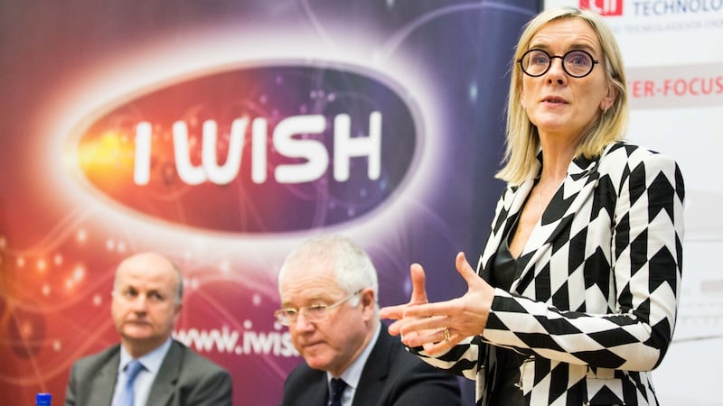 Gillian Keating, cofounder of I Wish, an initiative tasked with encouraging more young women to choose transition-year subjects that could help give them options for STEM-related careers. Photograph: Darragh Kane