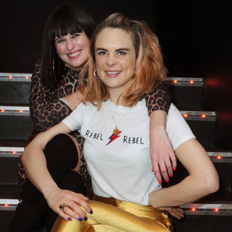 Joanne McNally and Clodagh O’Hagan. Photograph: Aidan Crawley