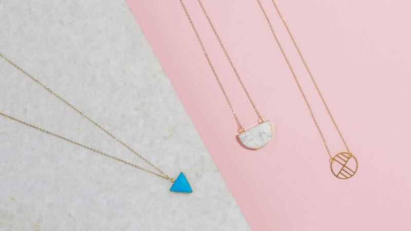 April and the Bear’s geometric jewellery