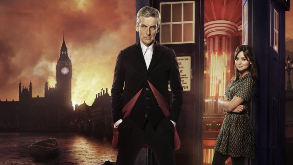 Regeneration: Doctor Peter Capaldi and Jenna Coleman