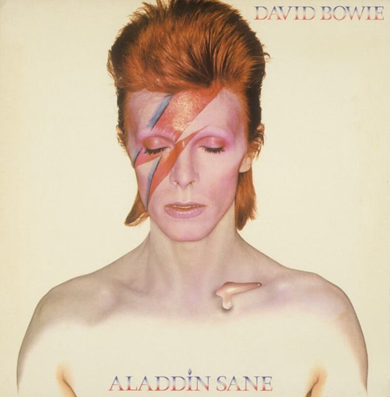 'Aladdin Sane' album cover, originally photographed by Brian Duffy. Photograph: Michael Ochs Archives/Getty