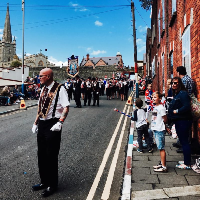 Ulster cycle: the Apprentice Boys parade in Derry in 2017
