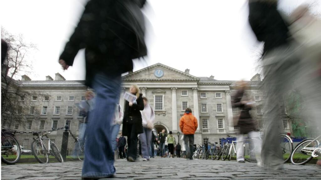 Trinity College. Bernard Mallee, director of communications and marketing, is moving on