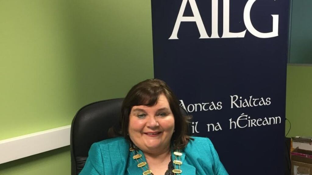 Association of Irish Local Government president Cllr Mary Hoade said the association did not condone any behaviour that deviated from the highest standards. File photograph: Mary Hoade/Twitter