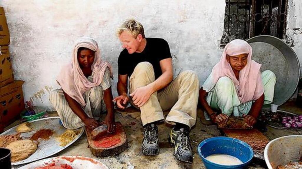 Spice of life: Gordon Ramsay in India