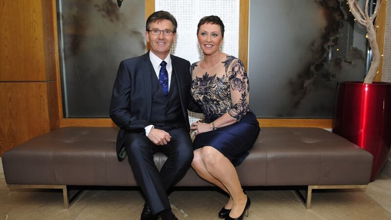 Daniel O’Donnell and Majella: “Majella sometimes thinks I missed out not having children but I never needed that.”  Photograph: Aidan Crawley