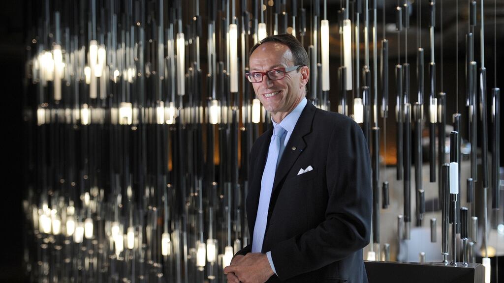 Philippe Leboeuf: French hotelier helped Conor Kenny launch his new book, ‘Dancing at the Fountain’, this week in Kildare. Photograph: Franck Fife/AFP/Getty Images