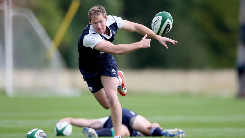 Connacht scrumhalf Kieran Marmion still has a chance of making Ireland’s World Cup squad. Photograph: Dan Sheridan/Inpho.