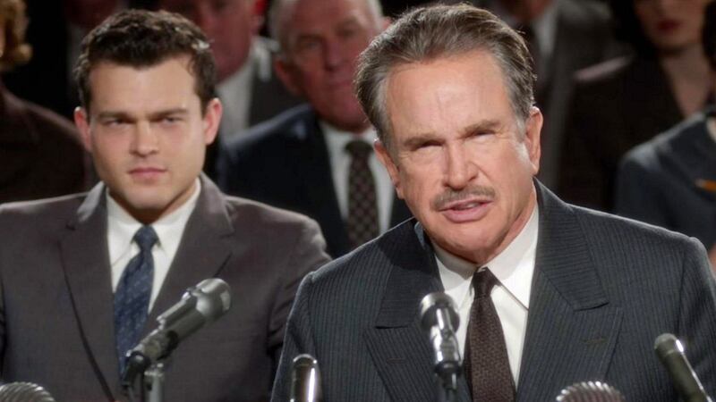Warren Beatty and Alden Ehrenreich in Rules Don’t Apply, a film about Howard Hughes.