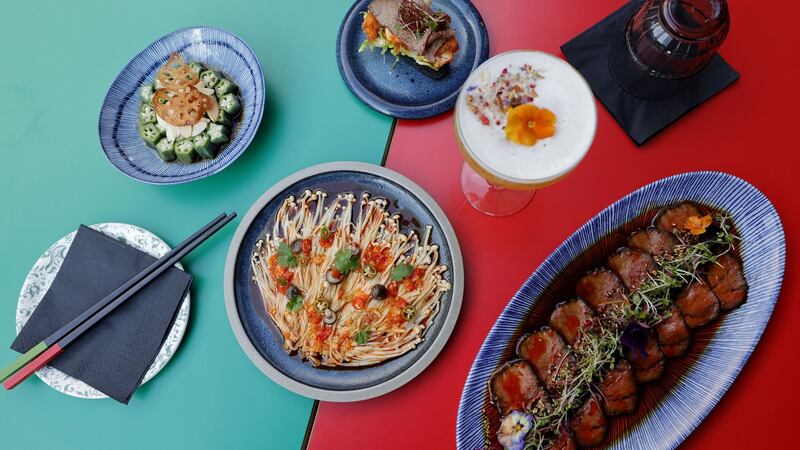 A selection of dishes served at Big Fan in Dublin 2. Photograph: Alan Betson