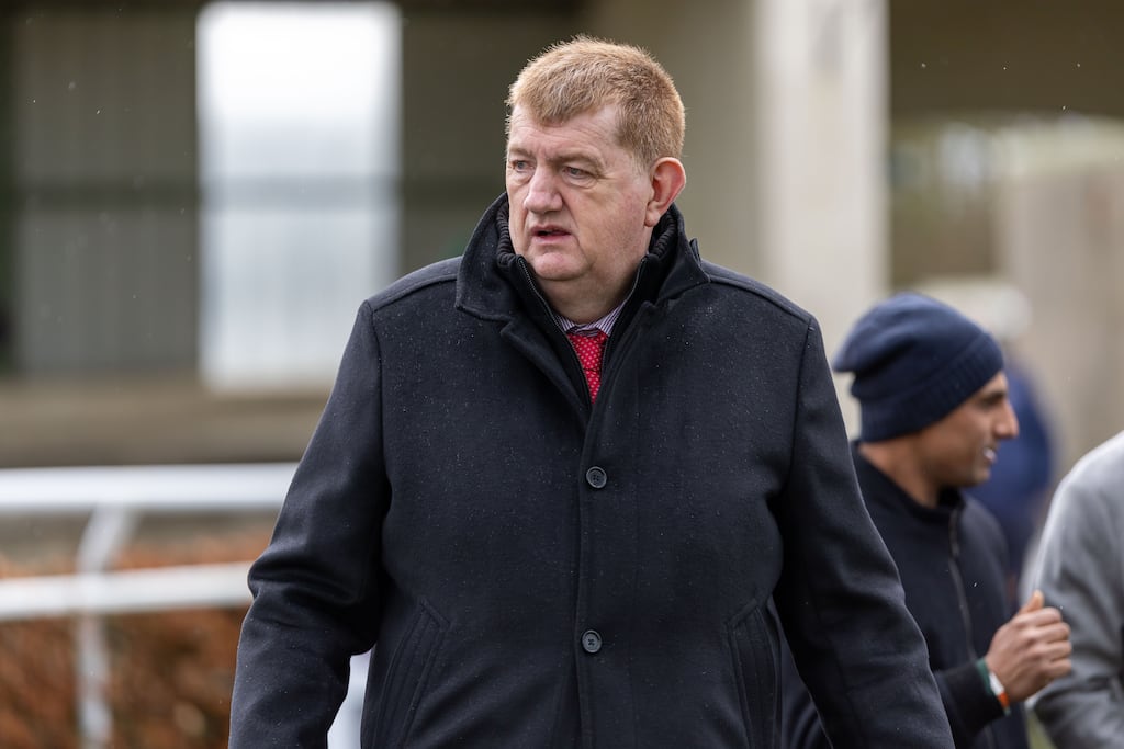 The Irish Horseracing Regulatory Board are investigating a social media video which shows a dead horse in a trailer being towed through a village by a horsebox owned by trainer John ‘Shark’ Hanlon. Photograph: Morgan Treacy/Inpho