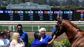 Bob Baffert’s Belmont Stakes favourite tests positive for banned substance