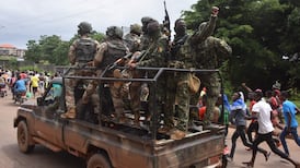 Guinea coup leader bans officials from exiting country