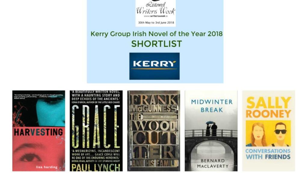 The winner will be announced at the opening ceremony of Listowel Writers’ Week on May 30th.