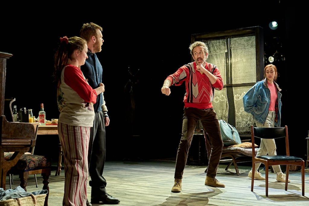 The Brightening Air: Rosie Sheehy, Brian Gleeson, Chris O'Dowd and Aisling Kearns. Photograph: Manuel Harlan