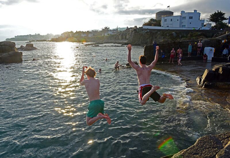 The Forty Foot, Sandycove, Co Dublin.