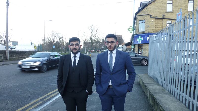 Hanif Ibrahim Hanif and his brother, Rahim, were born in Bradford to an English father and a mother from Pakistan. Photograph: Jennifer O’Connell