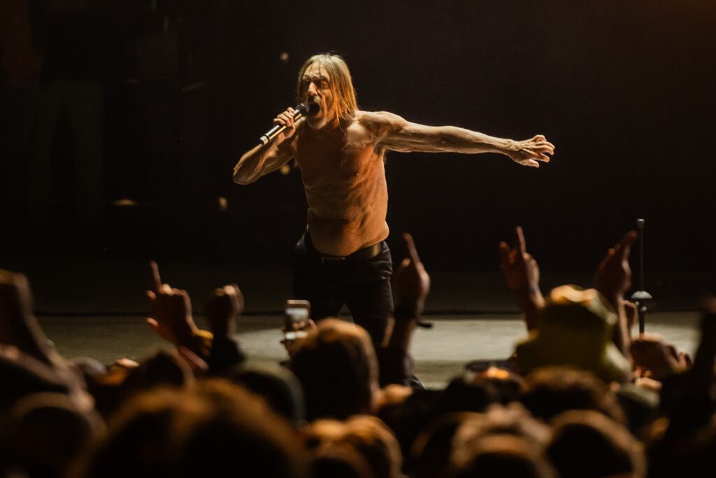Iggy Pop performing at All Together Now festival in Co Waterford. Photograph: Glen Bollard
