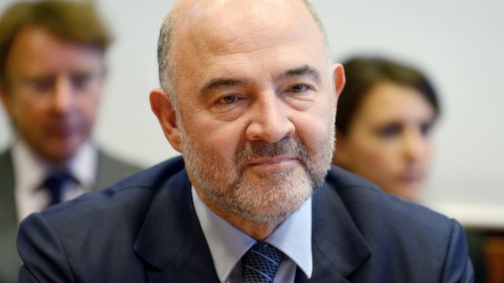 Pierre Moscovici, European commissioner for economic and financial affairs, taxation and customs, is author of a ‘reflection paper’ from the European Commission. Photograph: Eric Piermont/AFP/Getty Images