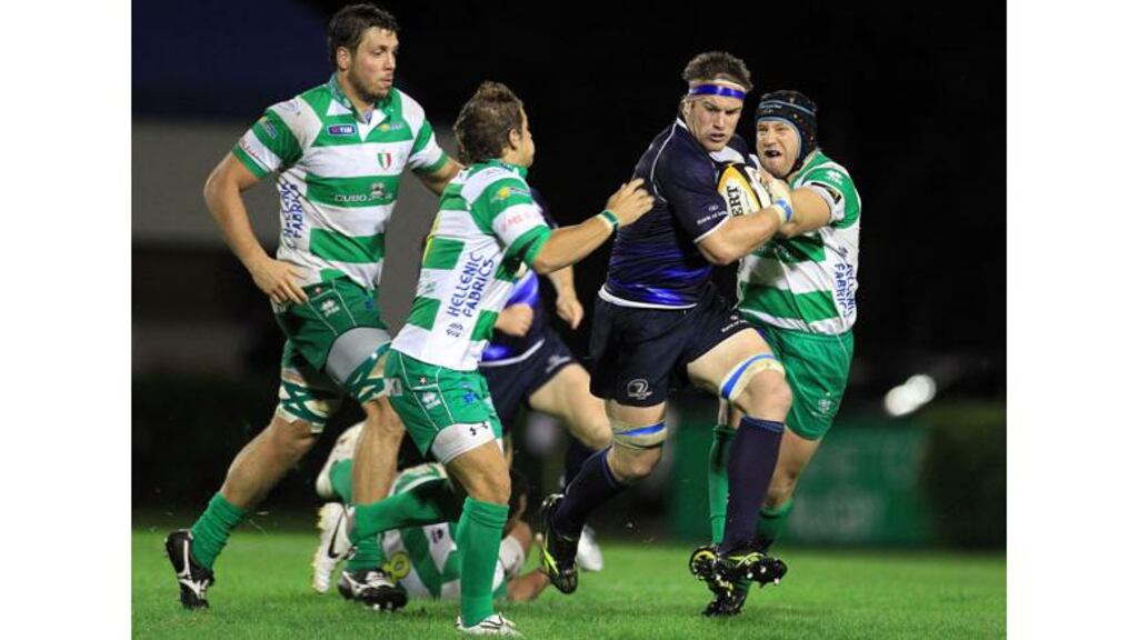 Seán O’Brien in action against Treviso last weekend. Photograph: Dan Sheridan/Inpho