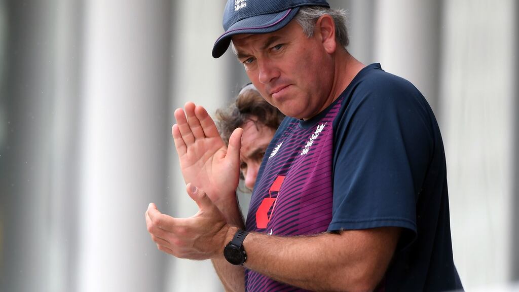 England head coach Chris Silverwood has apologised for the way Moeen Ali’s departure from India was communicated and says the team management are “happy to own that decision”. Photograph: PA