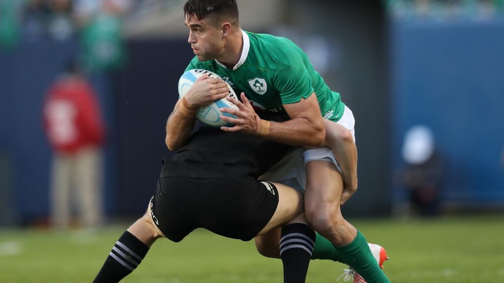 A detailed study of more than 600 incidents revealed that 72 percent of the injuries were sustained in a tackle situation. Photograph: Billy Stickland/INPHO
