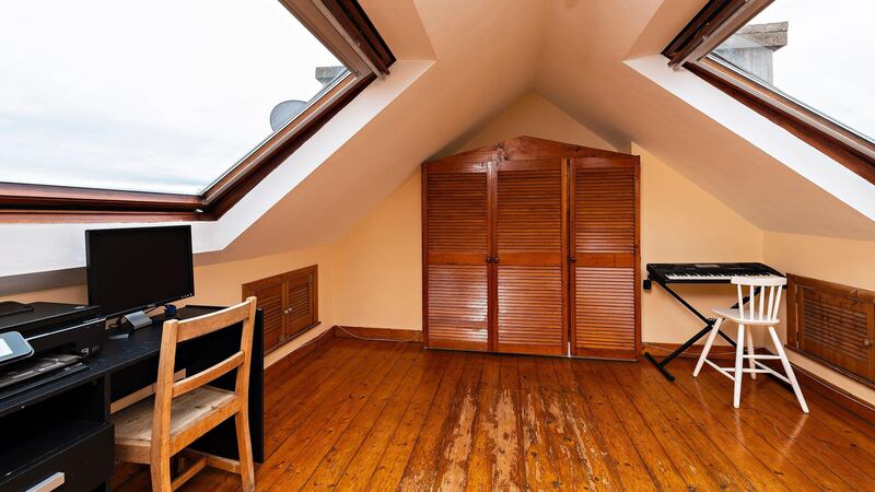 Converted attic