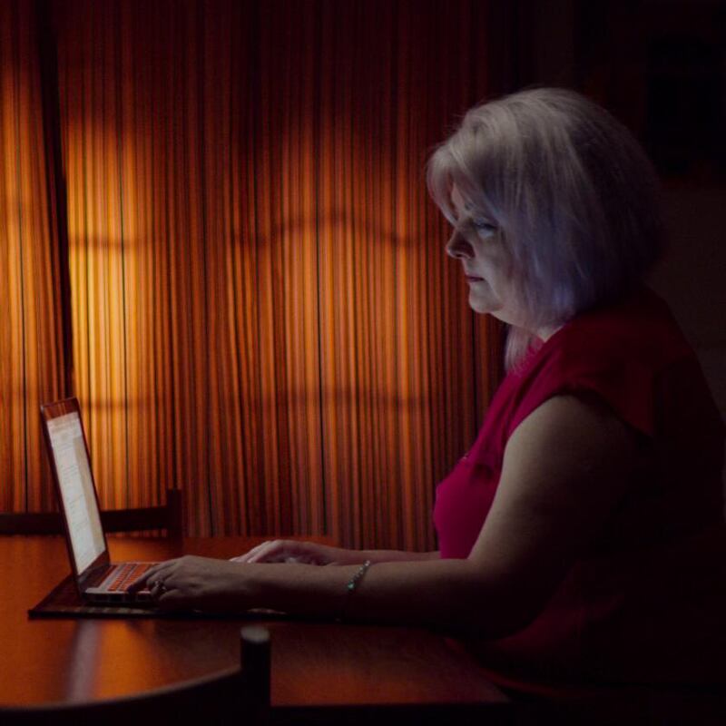 Kimberly Smith in Trust No One: The Hunt for the Crypto King. Photograph: Courtesy of Netflix