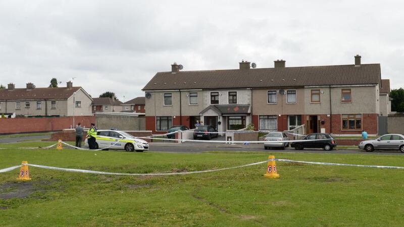 Gardaí are investigating the circumstances where a six-year-old boy was rushed to hospital after he received gunshot wounds in Ballyfermot, Dublin.   Photograph; Dara Mac Dónaill / The Irish Times