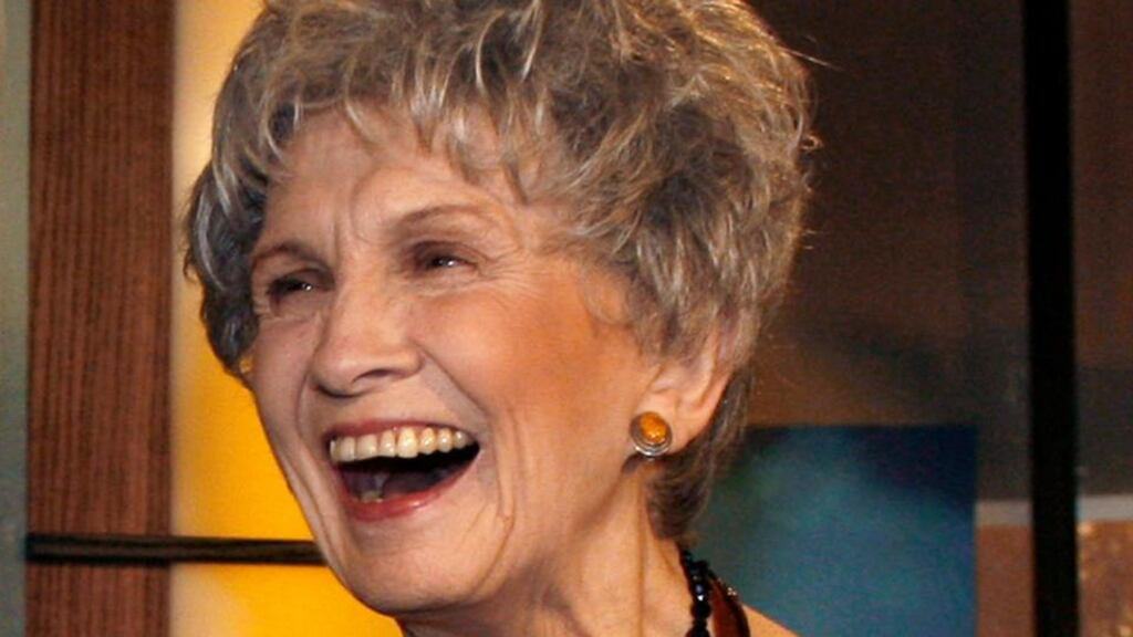 A 2007 file photograph of Canadian writer Alice Munro, who has won the Nobel Prize in Literature. Photograph: Mike Cassese/Reuters