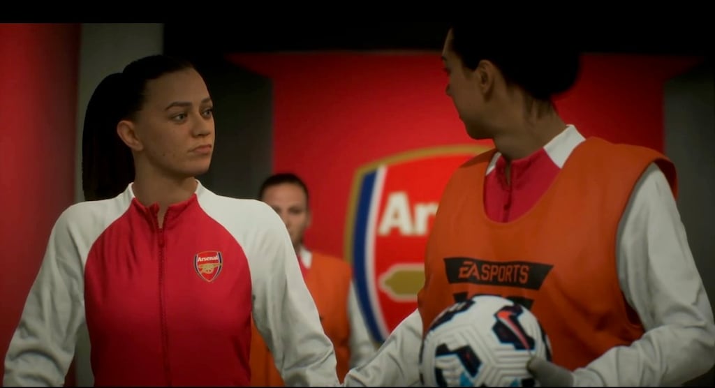 Katie McCabe of Arsenal and Republic of Ireland in the EA FC 25 game