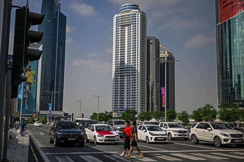 West Bay in Doha. Photograph: Patricia De Melo Moreira/AFP via Getty
