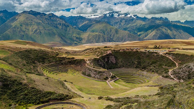 Moray Ruins near Cusco, Peru.