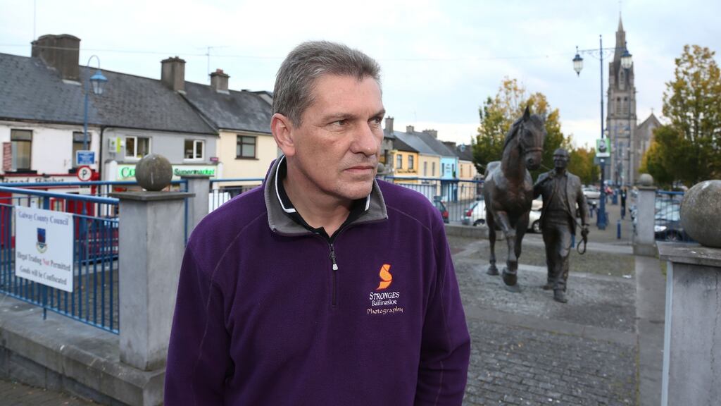 Ballinasloe businessman Gerry Stronge says businesses should get tax breaks to open up in towns such as Ballinasloe. Photograph: Joe O’Shaughnessy