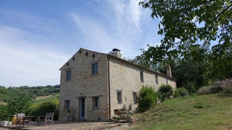 Italy: A traditional stonehouse on two hectares, within half an hour of the coast and an hour of Marche airport