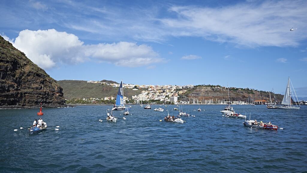 Teams prepare to start the Talisker Whisky Atlantic Challenge in 2013. Photograph: Ben Duffy/Talisker Whisky Atlantic Challenge/Getty