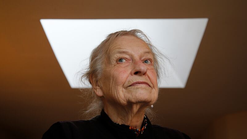 Pat Griffin, now 87, in Killiney. “Finding out was a relief in one way, at least we know for certain, but it is so sad for all of us. He dying, unknown, unloved, unmourned, and in a pauper’s grave.” Photograph: Nick Bradshaw for The Irish Times