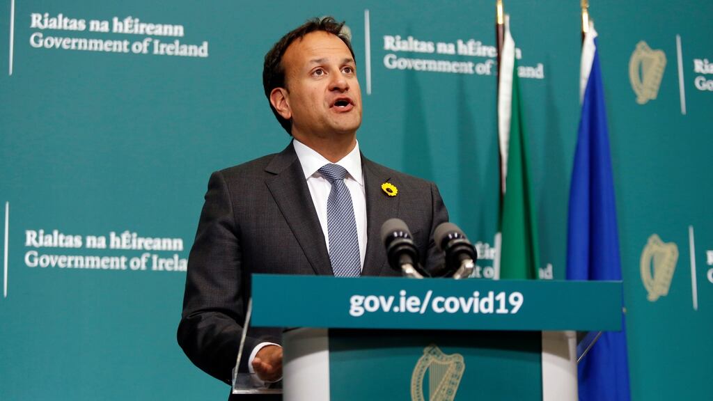 Taoiseach Leo Varadkar told Pat Kenny on Virgin TV on Friday: ‘We don’t see many black or brown judges, or in the Dáil – I’m the only one, I think, at the moment – don’t see many presenters on TV, for example, and that needs to change.’ Photograph: Leon Farrell/Photocall Ireland/PA Wire