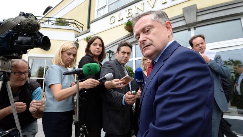 Minister for Public Expenditure and Reform Brendan Howlin at the Labour Party think-in at the Glenview Hotel, Co Wicklow. Photograph: Eric Luke/The Irish Times