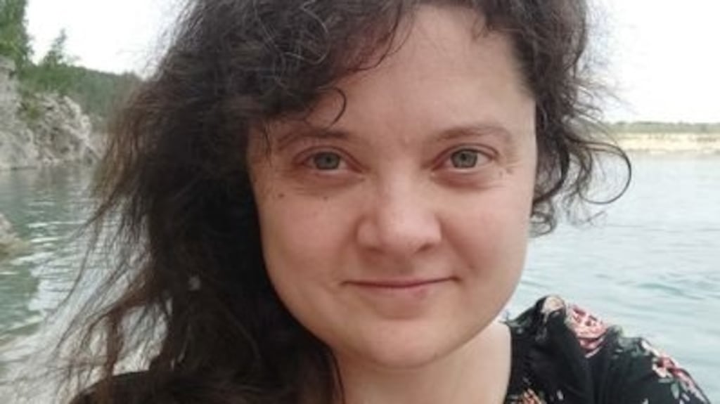 Nadia Dobrianska: ‘It’s really terrifying to be immersed in this and living through these days.’ Photograph: Twitter