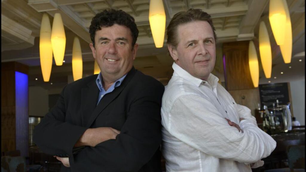Des Cahill and Ian Dempsey .Photograph: Brenda Fitzsimons