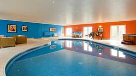 Howth bungalow with two helipads and a swimming pool