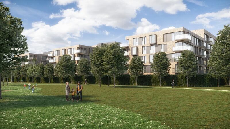CGI of proposed development: Murray Consultants