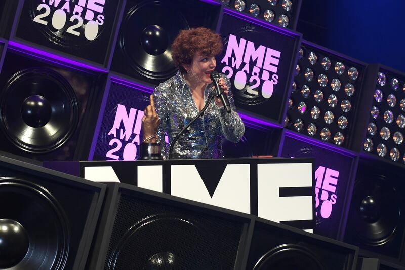 Annie Mac at the NME Awards 2020 in London. Photograph: David M Benett/Dave Benett/Getty