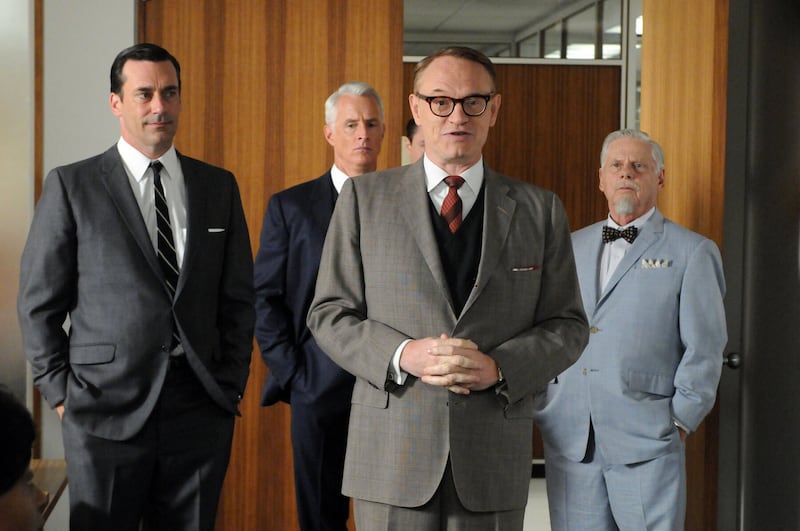Matthew Weiner saw parallels between Jared Harris and Lane Pryce, his character on Mad Men. Photograph: Michael Yarish/AMC