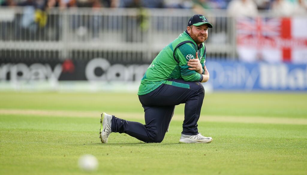 Ireland’s Paul Stirling. Photograph: Nick Elliott/Inpho