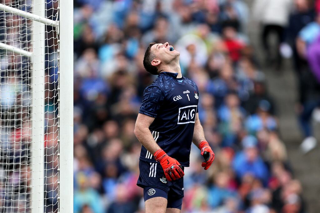 Stephen Cluxton: the latest chapter in his extraordinary football career will unfold in the All-Ireland final against Kerry. Photograph: Laszlo Geczo/Inpho