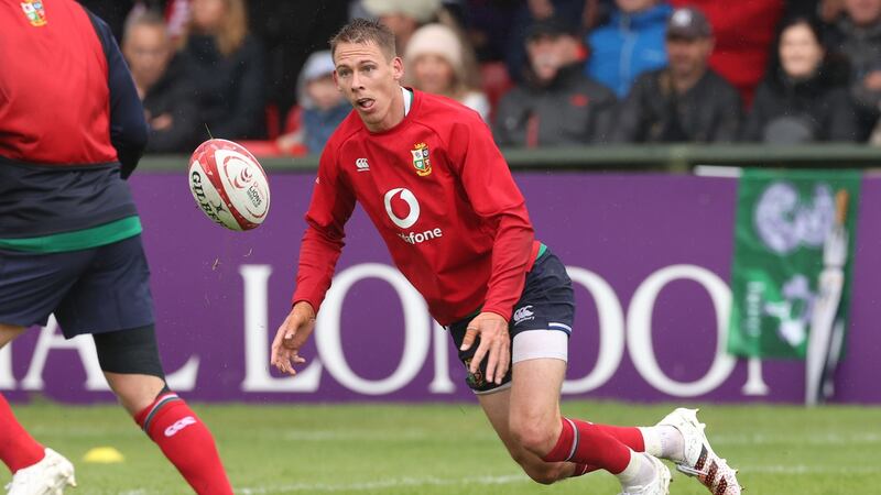 Wales winger Liam Williams aims to retain the Lions’ 15 jersey against the Springboks. Photograph: Billy Stickland/Inpho