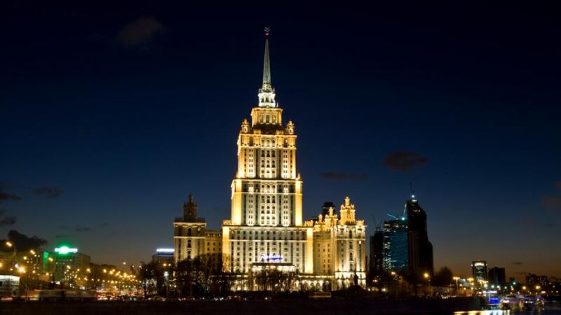 Seven Sisters: the Ukraina Hotel, now the Radisson Royal. Photograph: iStock/Getty